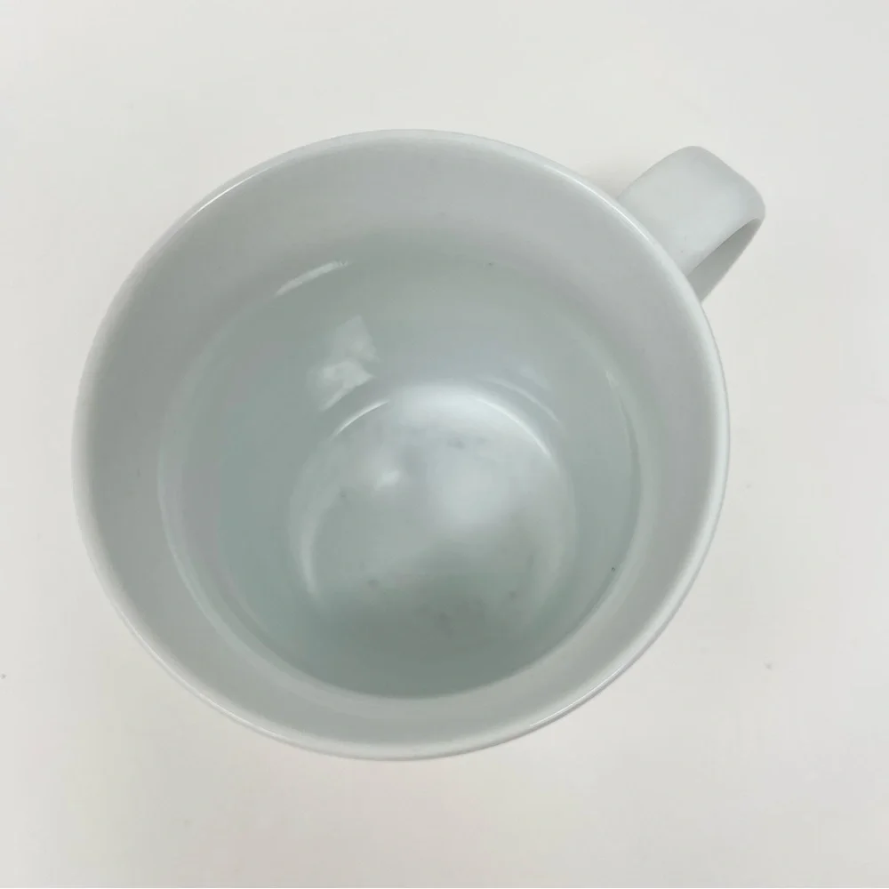 Crate & Barrel Jenny Bowers 2014 Holiday Mug Collectible Christmas Trees